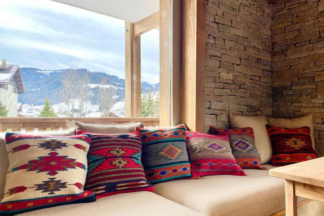 Apartment Navajo By Japandi Home Megève Dış mekan fotoğraf