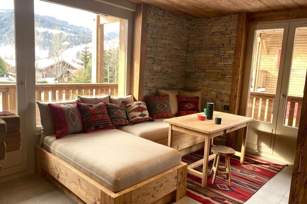 Apartment Navajo By Japandi Home Megève Dış mekan fotoğraf