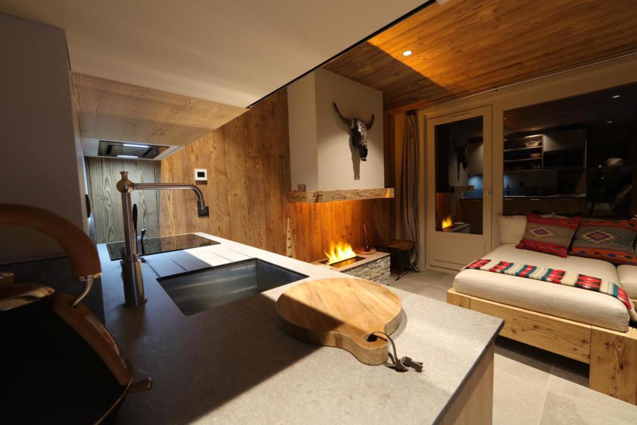 Apartment Navajo By Japandi Home Megève Dış mekan fotoğraf