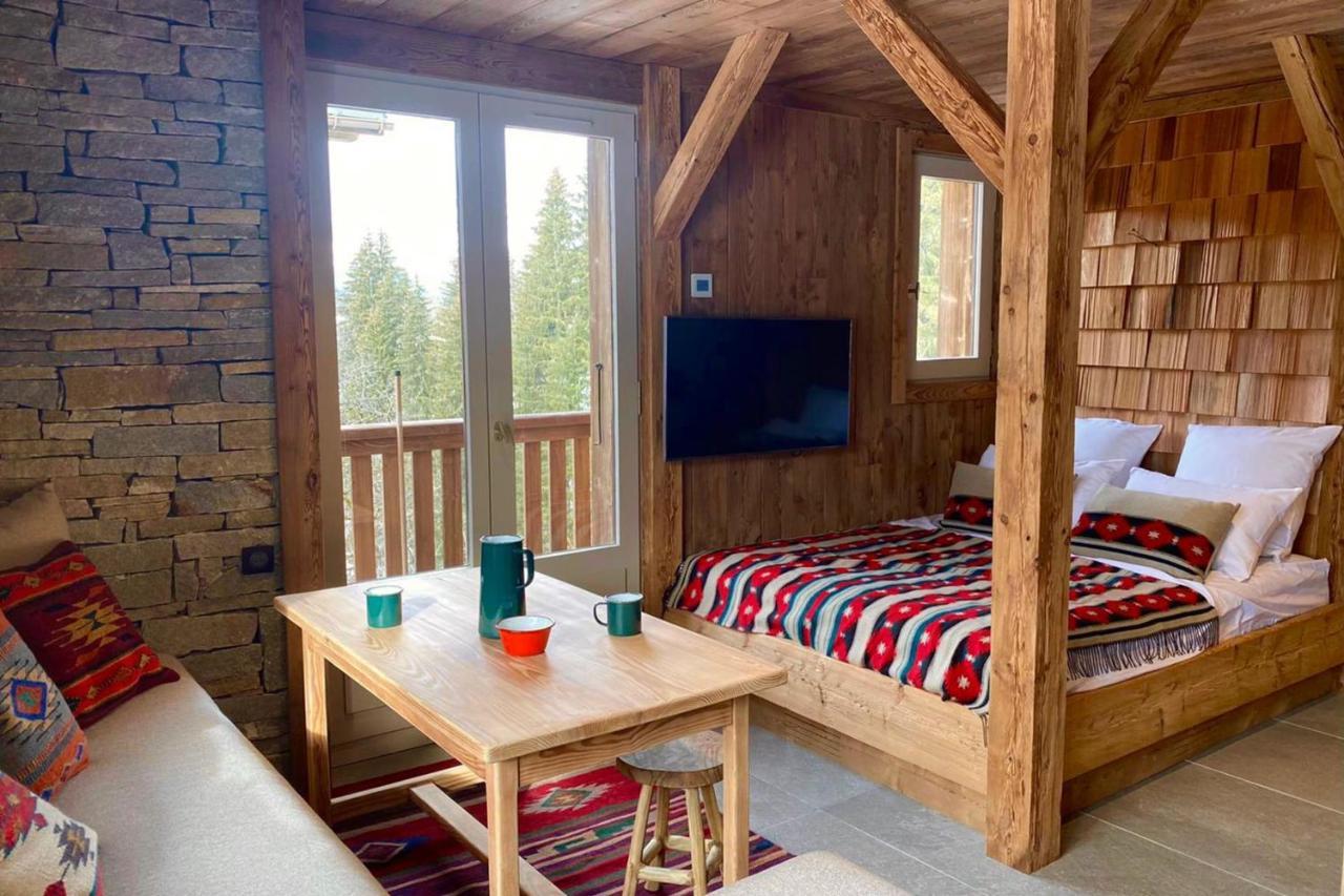Apartment Navajo By Japandi Home Megève Dış mekan fotoğraf